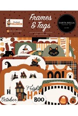 CARTA BELLA CARTA BELLA HANDMADE HALLOWEEN FRAMES & TAGS DIE-CUTS