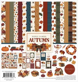 CARTA BELLA CARTA BELLA HERE COMES AUTUMN 12x12 COLLECTION KIT