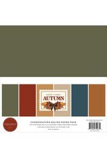 CARTA BELLA CARTA BELLA HERE COMES AUTUMN 12x12 SOLIDS COLLECTION KIT