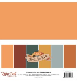 ECHO PARK PAPER ECHO PARK FEELS LIKE FALL 12x12 SOLIDS PAPER PACK