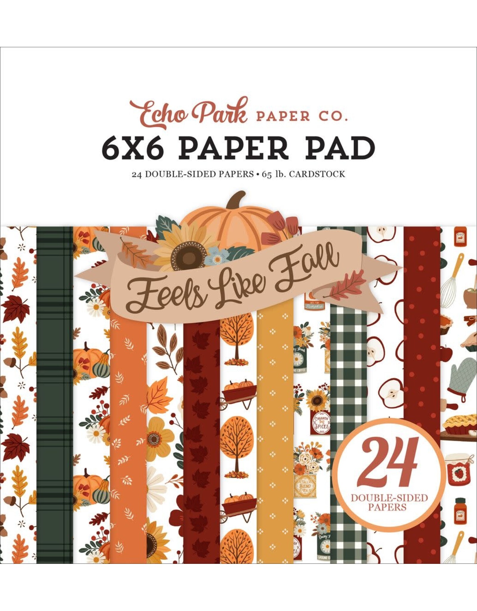 ECHO PARK PAPER ECHO PARK FEELS LIKE FALL 6x6 PAPER PAD 24 SHEETS