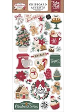 ECHO PARK PAPER ECHO PARK BAKING CHRISTMAS CHEER 6x13 CHIPBOARD ACCENTS