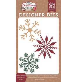 CARTA BELLA CARTA BELLA BAKING CHRISTMAS CHEER SWEET HOLIDAY SNOWFLAKES DIE SET