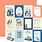 CARTA BELLA CARTA BELLA GREECE 3x4 JOURNALING CARDS 12x12 CARDSTOCK