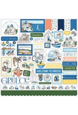 CARTA BELLA CARTA BELLA GREECE ELEMENTS 12x12 CARDSTOCK STICKERS