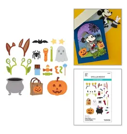 SPELLBINDERS SPELLBINDERS CLASSIC MOUSE TRICK-OR-TREAT ACCESSORIES ETCHED DIE SET