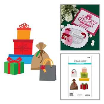 SPELLBINDERS SPELLBINDERS LISA HORTON GIFT BOXES AND BAGS ETCHED DIE SET