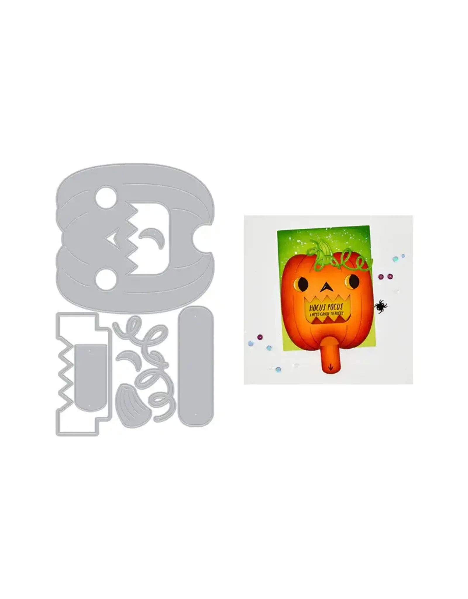 HERO ARTS HERO ARTS BIG MOUTH JACK-O-LANTERN DIE SET