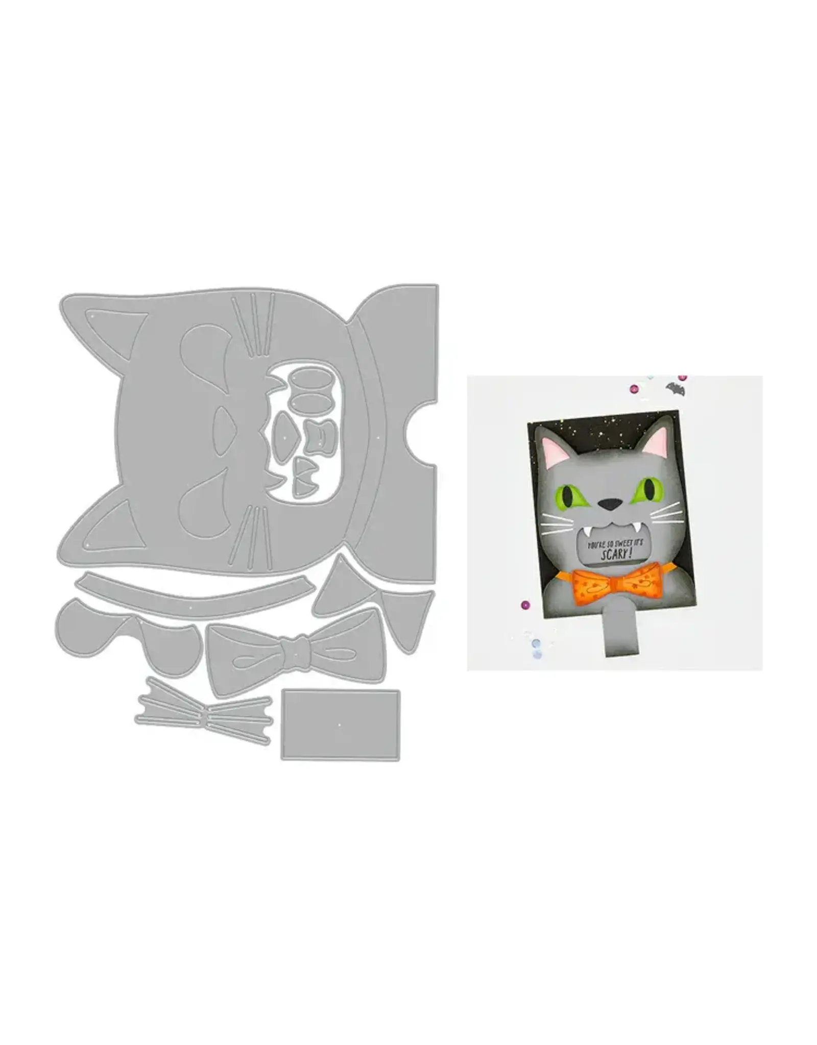 HERO ARTS HERO ARTS BIG MOUTH CAT DIE SET