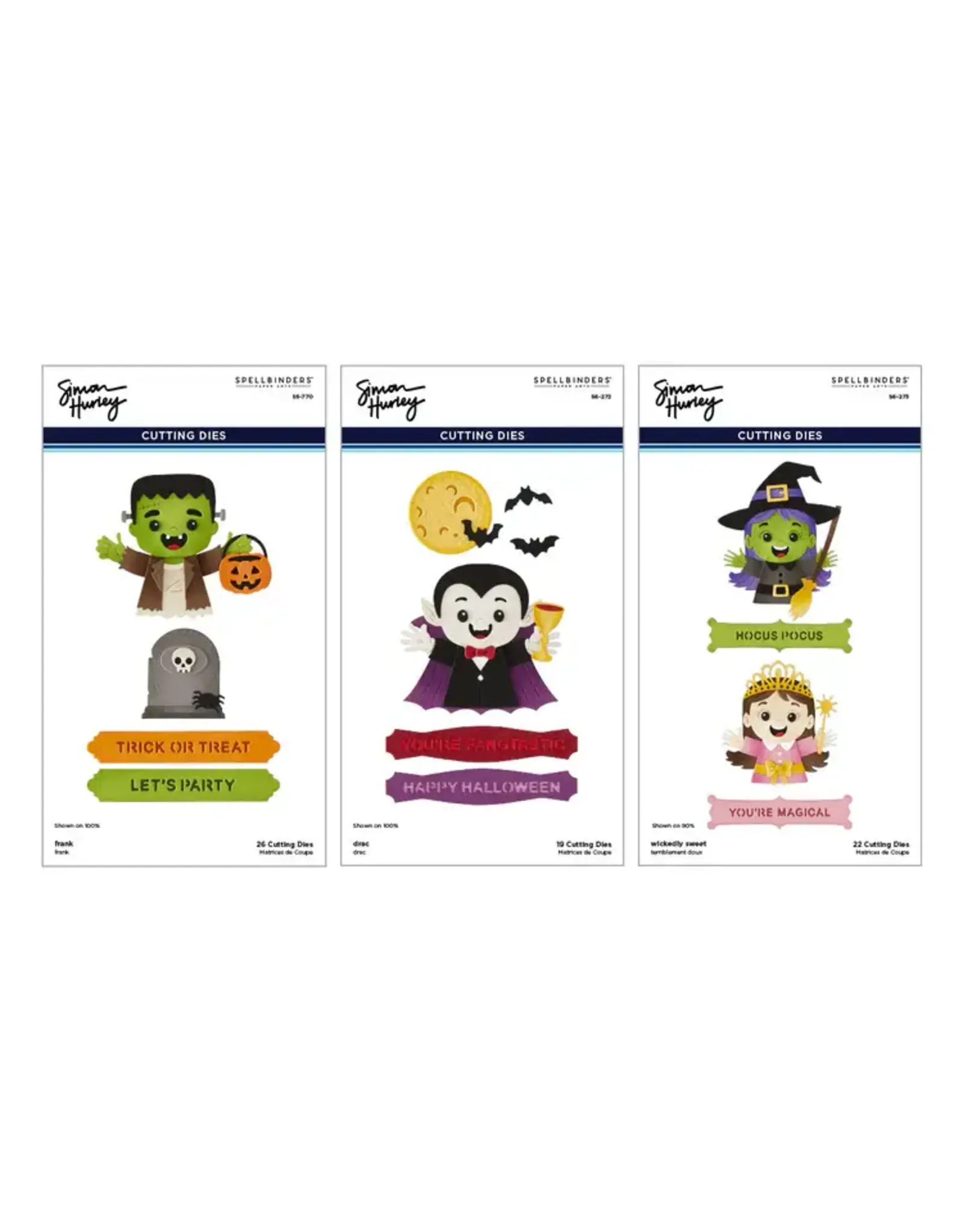 SPELLBINDERS SPELLBINDERS SIMON HURLEY HALLOWEEN HUGS DIE BUNDLE