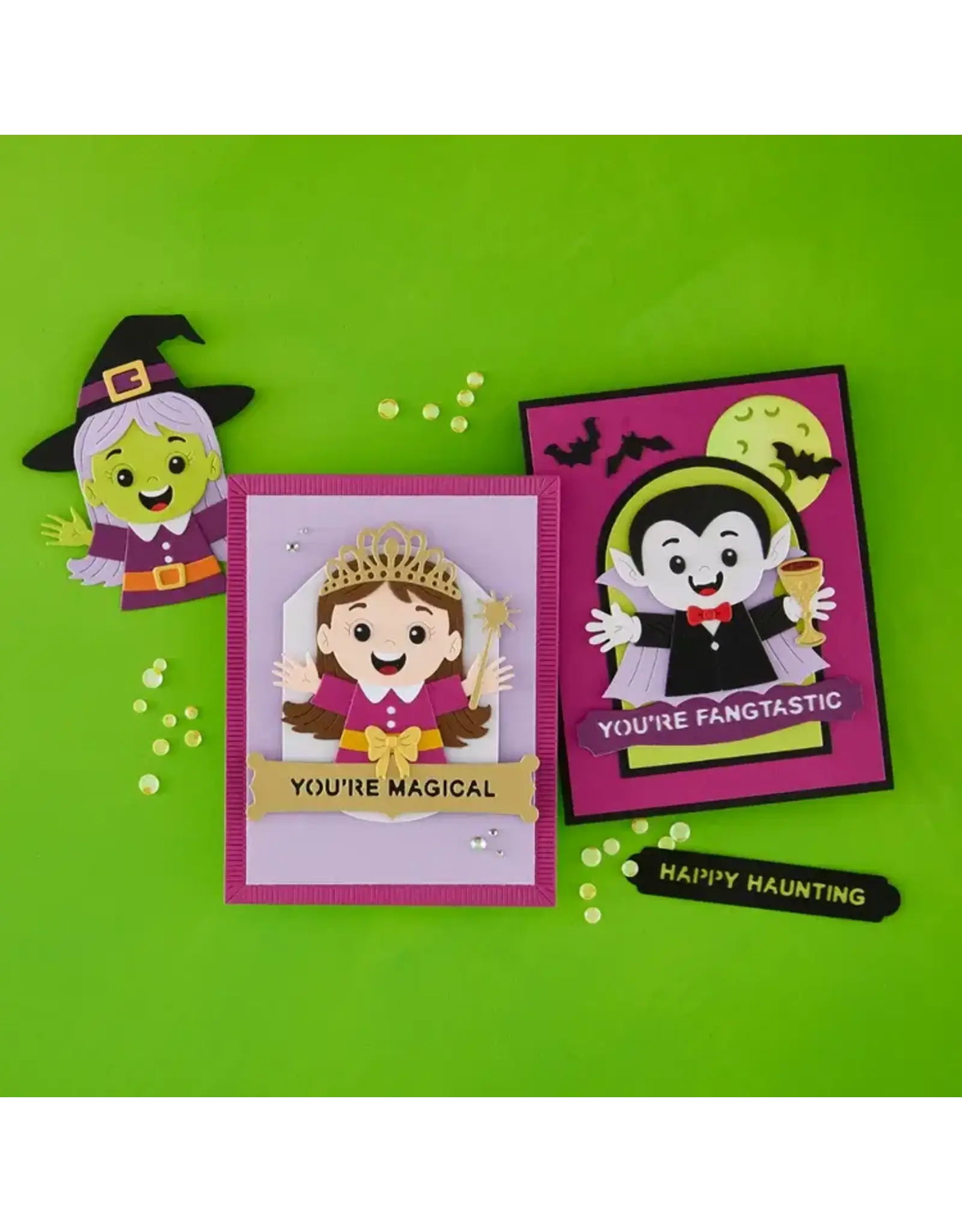 SPELLBINDERS SPELLBINDERS SIMON HURLEY HALLOWEEN HUGS DIE BUNDLE