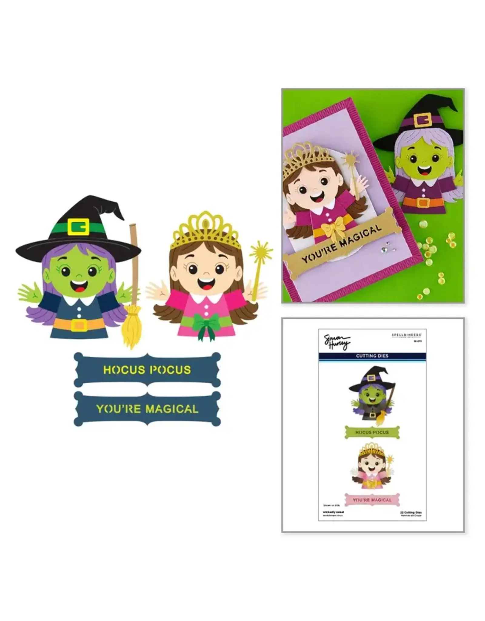SPELLBINDERS SPELLBINDERS SIMON HURLEY WICKEDLY SWEET ETCHED DIE SET
