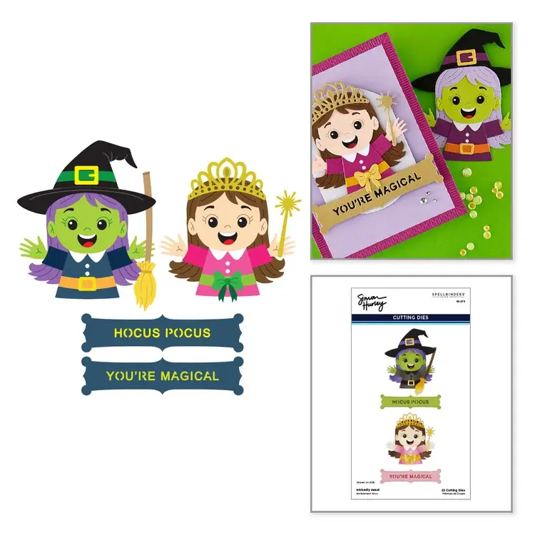 SPELLBINDERS SPELLBINDERS SIMON HURLEY WICKEDLY SWEET ETCHED DIE SET