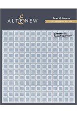 ALTENEW ALTENEW ROWS OF SQUARES 3D EMBOSSING FOLDER