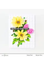 ALTENEW ALTENEW ROWS OF SQUARES 3D EMBOSSING FOLDER