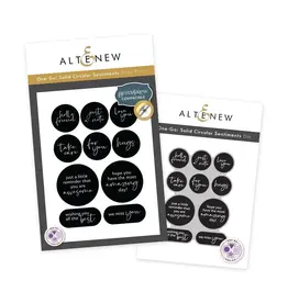 ALTENEW ALTENEW BETTERPRESS ONE GO SOLID CIRCULAR PRESS PLATES & DIE SET
