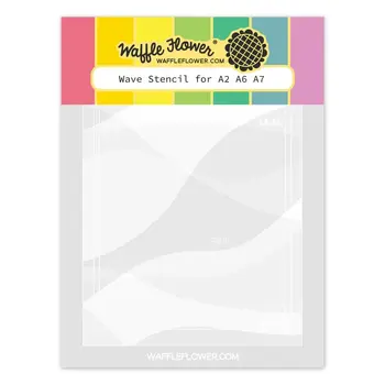 WAFFLE FLOWER WAFFLE FLOWER WAVE STENCIL SET