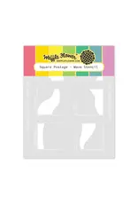 WAFFLE FLOWER WAFFLE FLOWER SQUARE POSTAGE WAVE STENCIL