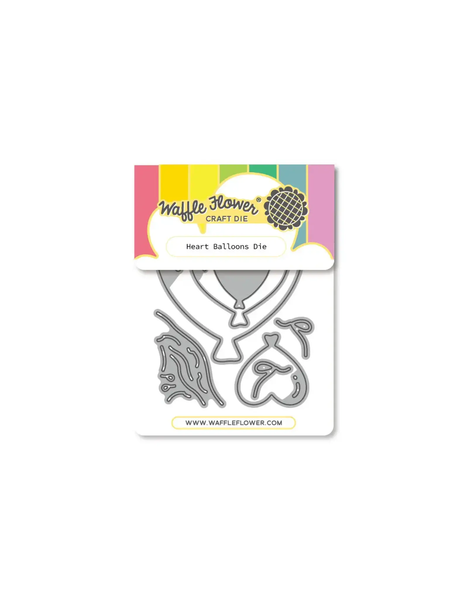 WAFFLE FLOWER WAFFLE FLOWER HEART BALLOONS DIE SET