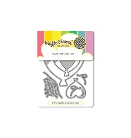 WAFFLE FLOWER WAFFLE FLOWER HEART BALLOONS DIE SET