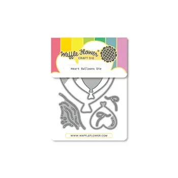 WAFFLE FLOWER WAFFLE FLOWER HEART BALLOONS DIE SET