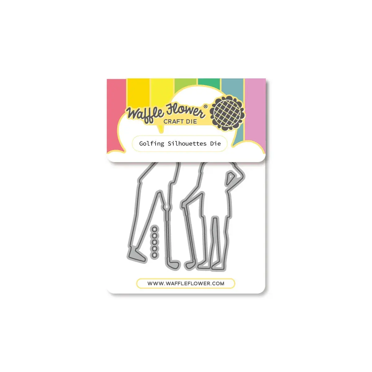 WAFFLE FLOWER WAFFLE FLOWER GOLFING SILHOUETTES DIE SET