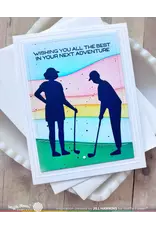WAFFLE FLOWER WAFFLE FLOWER GOLFING SILHOUETTES DIE SET