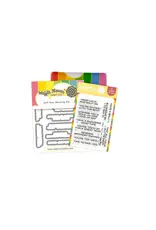 WAFFLE FLOWER WAFFLE FLOWER GOLF PUNS CLEAR STAMP SET AND DIE COMBO