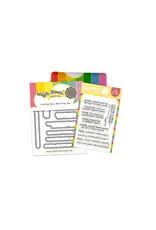 WAFFLE FLOWER WAFFLE FLOWER FISHING PUNS CLEAR STAMP SET AND DIE COMBO