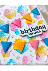 WAFFLE FLOWER WAFFLE FLOWER CUPCAKE BACKGROUND TEXTURE DIE