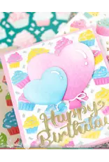 WAFFLE FLOWER WAFFLE FLOWER CUPCAKE BACKGROUND COLORING STENCIL SET