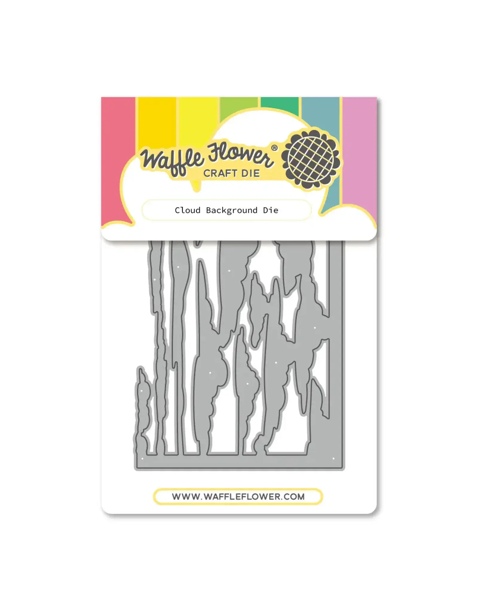 WAFFLE FLOWER WAFFLE FLOWER CLOUD BACKGROUND DIE