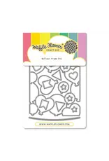 WAFFLE FLOWER WAFFLE FLOWER BALLOON FRAME DIE SET