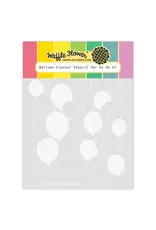 WAFFLE FLOWER WAFFLE FLOWER BALLOON CLUSTER STENCIL SET
