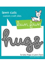 LAWN FAWN LAWN FAWN SCRIPTY HUGS DIE