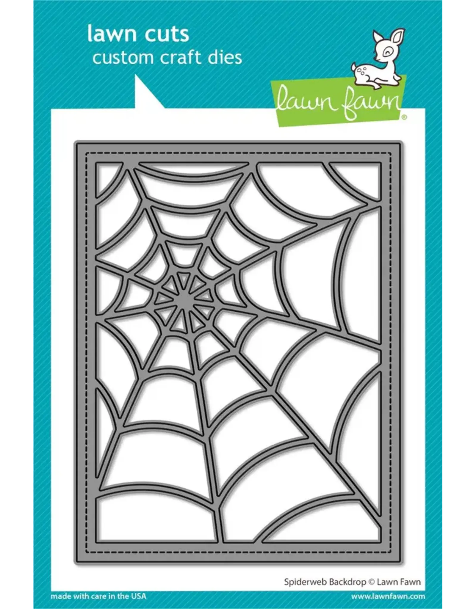 LAWN FAWN LAWN FAWN SPIDERWEB BACKDROP DIE