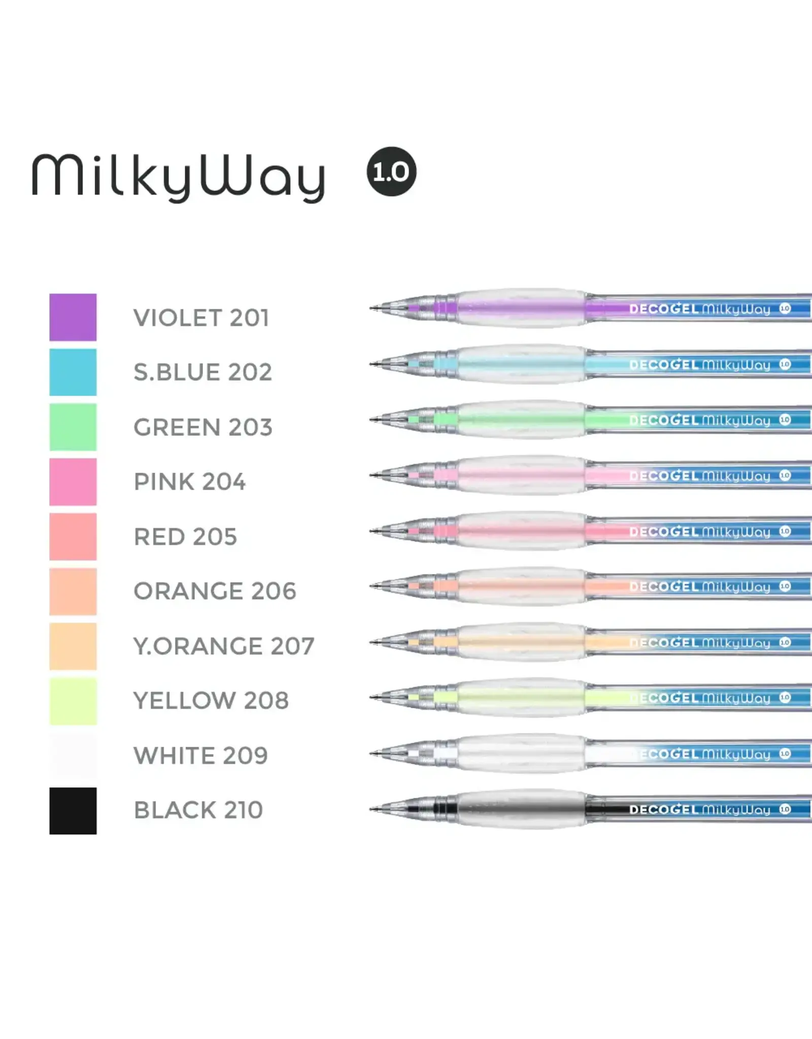 KARIN KARIN DECOGEL MILKY WAY 1.0 WHITE GEL PEN