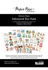 PAPER ROSE PAPER ROSE SCHOOL DAYS EMBOSSED DIE CUTS