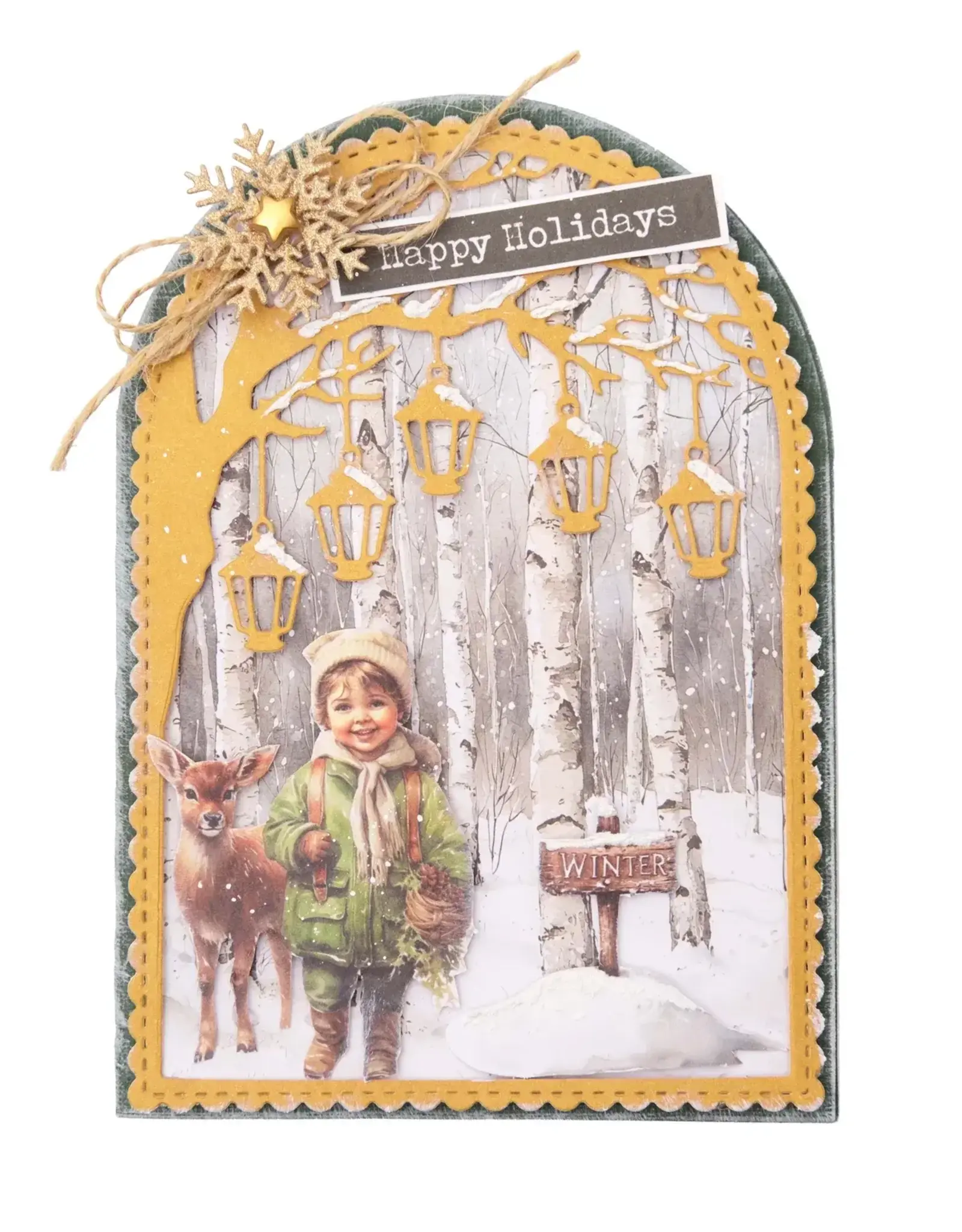 STUDIOLIGHT STUDIOLIGHT CHRISTMAS FOREST TREES AND SNOW DIE SET