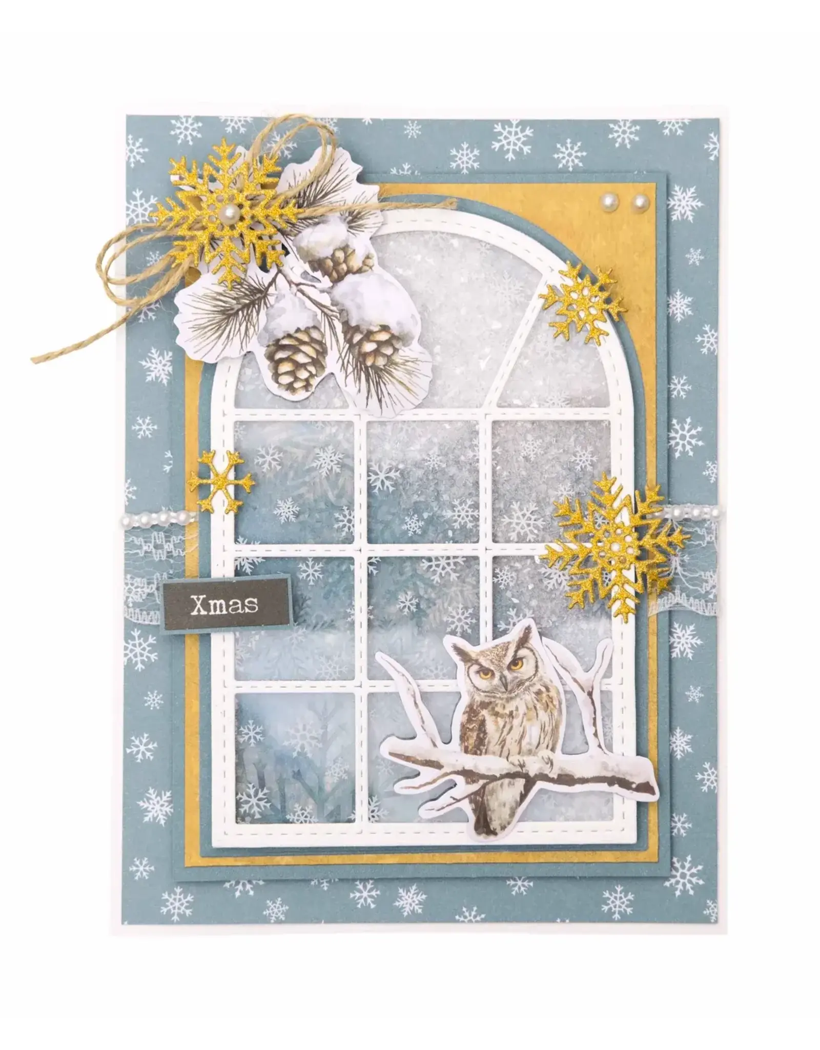 STUDIOLIGHT STUDIOLIGHT CHRISTMAS FOREST TREES AND SNOW DIE SET