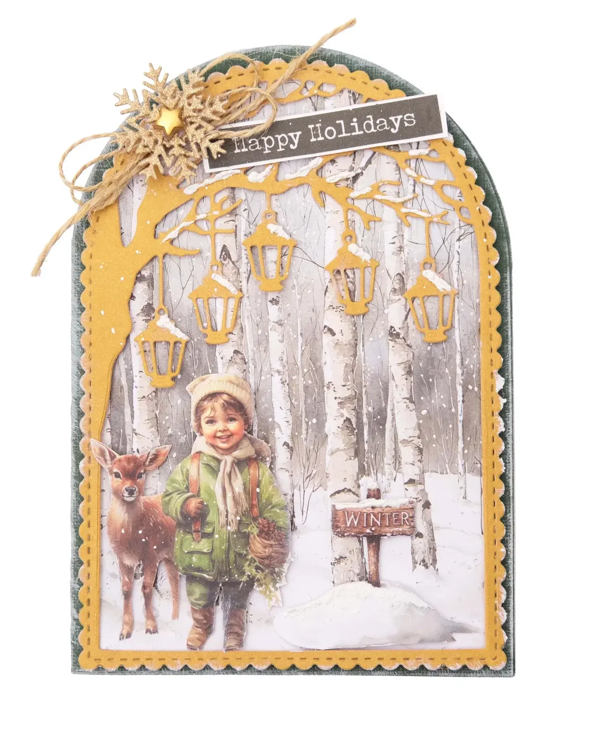 STUDIOLIGHT STUDIOLIGHT CHRISTMAS FOREST TREES AND SNOW DIE SET