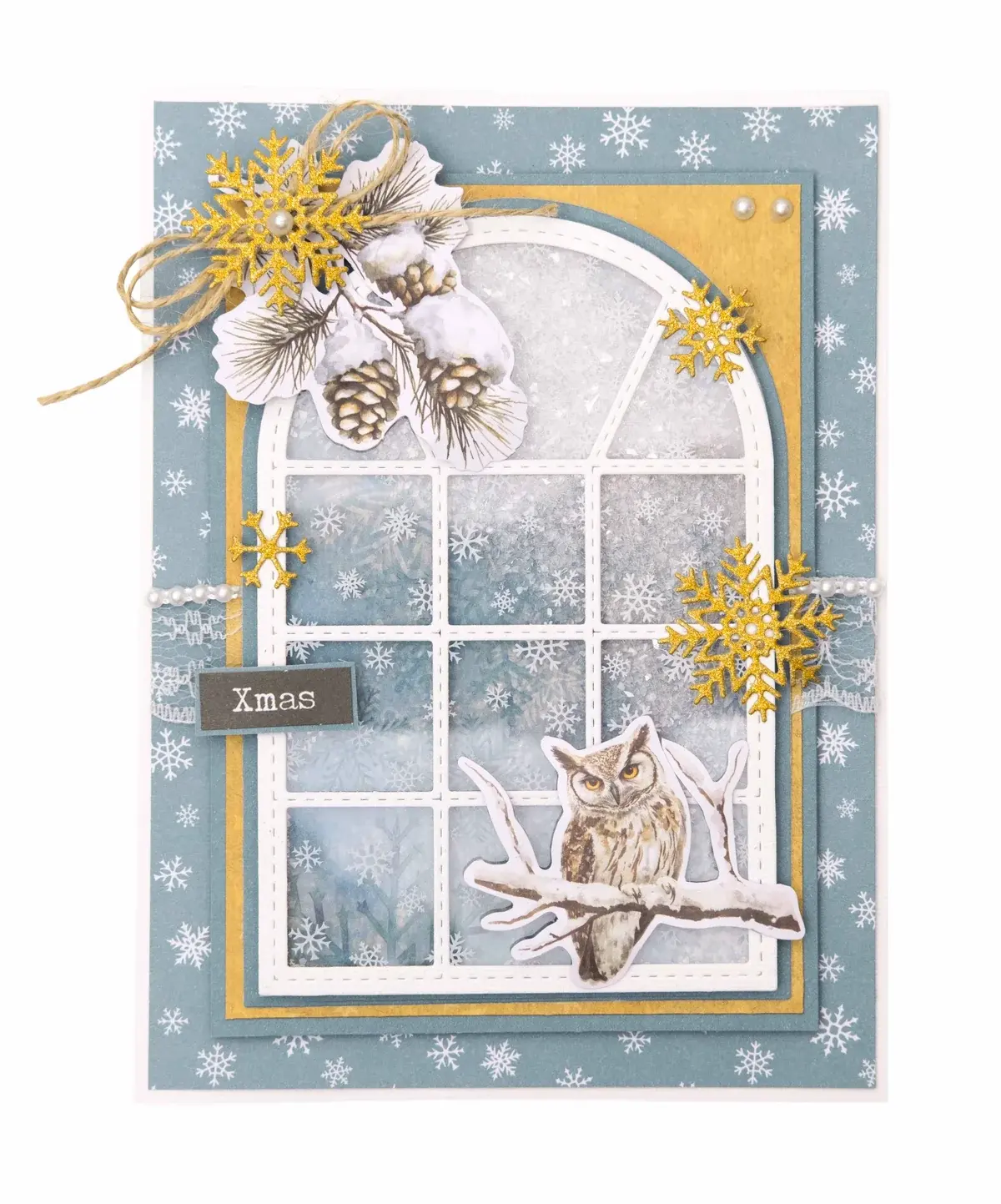 STUDIOLIGHT STUDIOLIGHT CHRISTMAS FOREST TREES AND SNOW DIE SET