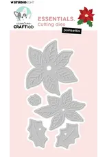STUDIOLIGHT STUDIOLIGHT CREATIVE CRAFTLAB ESSENTIALS POINSETTIA DIE SET