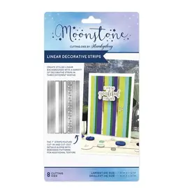 HUNKYDORY CRAFTS LTD. HUNKYDORY MOONSTONE LINEAR DECORATIVE STRIPS DIE SET