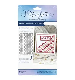 HUNKYDORY CRAFTS LTD. HUNKYDORY MOONSTONE WIGGLY DECORATIVE STRIPS DIE SET