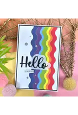 HUNKYDORY CRAFTS LTD. HUNKYDORY MOONSTONE WIGGLY DECORATIVE STRIPS DIE SET