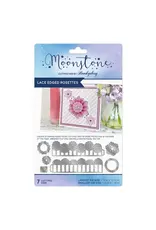 HUNKYDORY CRAFTS LTD. HUNKYDORY MOONSTONE LACE EDGED ROSETTES DIE SET