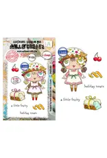 AALL & CREATE AALL & CREATE JANET KLEIN #1385 FRUITCAKE A7 CLEAR STAMP SET