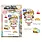 AALL & CREATE AALL & CREATE JANET KLEIN #1385 FRUITCAKE A7 CLEAR STAMP SET