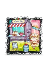 AALL & CREATE AALL & CREATE JANET KLEIN #1385 FRUITCAKE A7 CLEAR STAMP SET